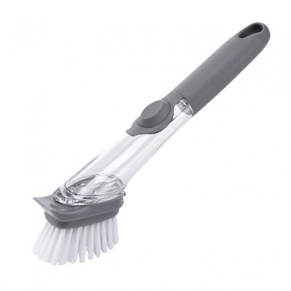{READY STOCK} Multifunctional Cleaning Brush Automatic Soap Dispensing 厨房洗锅液压刷子懒人清洁器 {READY STOCK} Multifunctional Cleaning Brush Automatic Soap Dispensing 厨房洗锅液压刷子懒人清洁器