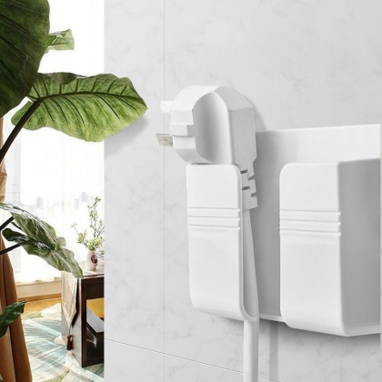 {READY STOCK} Wall Mounted Mobile Phone Charging Holder Remote Control Air Conditioner Storage Box Case Rack 粘贴式无痕手机充电支架 {READY STOCK} Wall Mounted Mobile Phone Charging Holder Remote Control Air Conditioner Storage Box Case Rack 粘贴式无痕手机充电支架