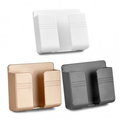 {READY STOCK} Wall Mounted Mobile Phone Charging Holder Remote Control Air Conditioner Storage Box Case Rack 粘贴式无痕手机充电支架 {READY STOCK} Wall Mounted Mobile Phone Charging Holder Remote Control Air Conditioner Storage Box Case Rack 粘贴式无痕手机充电支架