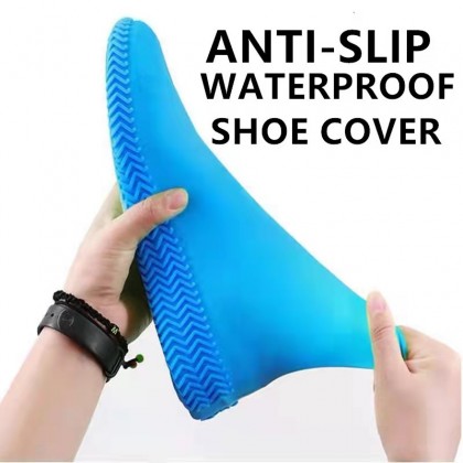 S size Waterproof Shoes Cover Environmental Protection Reusable Anti-Slip S尺码硅胶鞋套防水加厚防滑 Penutup Kasut Kalis Air S size Waterproof Shoes Cover Environmental Protection Reusable Anti-Slip S尺码硅胶鞋套防水加厚防滑 Penutup Kasut Kalis Air