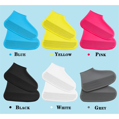 S size Waterproof Shoes Cover Environmental Protection Reusable Anti-Slip S尺码硅胶鞋套防水加厚防滑 Penutup Kasut Kalis Air S size Waterproof Shoes Cover Environmental Protection Reusable Anti-Slip S尺码硅胶鞋套防水加厚防滑 Penutup Kasut Kalis Air