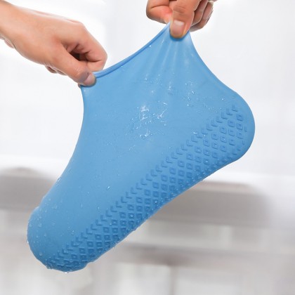 M size Waterproof Shoes Cover Environmental Protection Reusable Anti-Slip M尺码硅胶鞋套防水加厚防滑 Penutup Kasut Kalis Air M size Waterproof Shoes Cover Environmental Protection Reusable Anti-Slip M尺码硅胶鞋套防水加厚防滑 Penutup Kasut Kalis Air