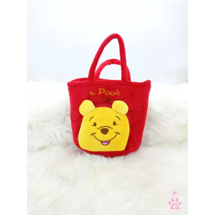 Winnie The Pooh/Peppa Pig/Rilakkuma/Line/Hello Kitty Handbag SoftToys/PlushToys/KidsToys 8inch 24cm 卡通维尼/小猪佩奇/轻松熊手提包包娃娃玩具公仔 8寸 Winnie The Pooh/Peppa Pig/Rilakkuma/Line/Hello Kitty Handbag SoftToys/PlushToys/KidsToys 8inch 24cm 卡通维尼/小猪佩奇/轻松熊手提包包娃娃玩具公仔 8寸