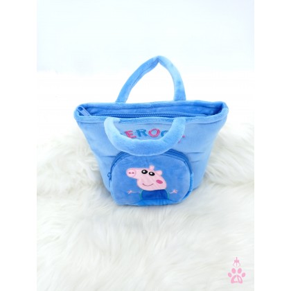 Winnie The Pooh/Peppa Pig/Rilakkuma/Line/Hello Kitty Handbag SoftToys/PlushToys/KidsToys 8inch 24cm 卡通维尼/小猪佩奇/轻松熊手提包包娃娃玩具公仔 8寸 Winnie The Pooh/Peppa Pig/Rilakkuma/Line/Hello Kitty Handbag SoftToys/PlushToys/KidsToys 8inch 24cm 卡通维尼/小猪佩奇/轻松熊手提包包娃娃玩具公仔 8寸