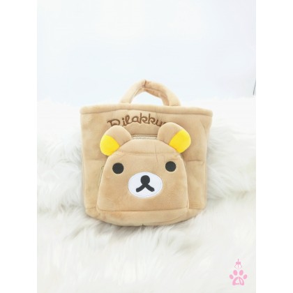 Winnie The Pooh/Peppa Pig/Rilakkuma/Line/Hello Kitty Handbag SoftToys/PlushToys/KidsToys 8inch 24cm 卡通维尼/小猪佩奇/轻松熊手提包包娃娃玩具公仔 8寸 Winnie The Pooh/Peppa Pig/Rilakkuma/Line/Hello Kitty Handbag SoftToys/PlushToys/KidsToys 8inch 24cm 卡通维尼/小猪佩奇/轻松熊手提包包娃娃玩具公仔 8寸