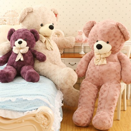 {M'SIA STOCK} Polka Dot Tie Teddy Bear SOFTTOYS/PLUSHTOYS/KIDSTOYS/DOLL 80CM 波点领结泰迪熊娃娃玩具公仔80厘米 Anak Patung {M'SIA STOCK} Polka Dot Tie Teddy Bear SOFTTOYS/PLUSHTOYS/KIDSTOYS/DOLL 80CM 波点领结泰迪熊娃娃玩具公仔80厘米 Anak Patung