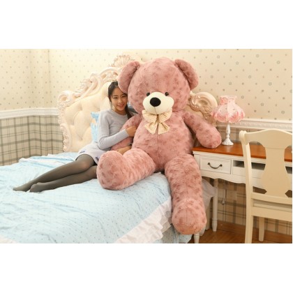 {M'SIA STOCK} Polka Dot Tie Teddy Bear SOFTTOYS/PLUSHTOYS/KIDSTOYS/DOLL 80CM 波点领结泰迪熊娃娃玩具公仔80厘米 Anak Patung {M'SIA STOCK} Polka Dot Tie Teddy Bear SOFTTOYS/PLUSHTOYS/KIDSTOYS/DOLL 80CM 波点领结泰迪熊娃娃玩具公仔80厘米 Anak Patung