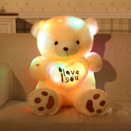 {M'SIA STOCK} Glowing Teddy Bear SOFTTOYS/PLUSHTOYS/KIDSTOYS/DOLL 70CM 会发光的泰迪熊娃娃玩具公仔70厘米 Anak Patung {M'SIA STOCK} Glowing Teddy Bear SOFTTOYS/PLUSHTOYS/KIDSTOYS/DOLL 70CM 会发光的泰迪熊娃娃玩具公仔70厘米 Anak Patung