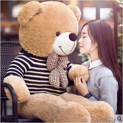 Dress Teddy Bear SOFTTOYS/PLUSHTOYS/KIDSTOYS/DOLL 80CM 毛衣泰迪熊娃娃玩具公仔80厘米 Dress Teddy Bear SOFTTOYS/PLUSHTOYS/KIDSTOYS/DOLL 80CM 毛衣泰迪熊娃娃玩具公仔80厘米