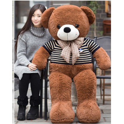 Dress Teddy Bear SOFTTOYS/PLUSHTOYS/KIDSTOYS/DOLL 80CM 毛衣泰迪熊娃娃玩具公仔80厘米 Dress Teddy Bear SOFTTOYS/PLUSHTOYS/KIDSTOYS/DOLL 80CM 毛衣泰迪熊娃娃玩具公仔80厘米