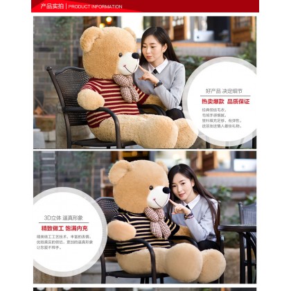 Dress Teddy Bear SOFTTOYS/PLUSHTOYS/KIDSTOYS/DOLL 80CM 毛衣泰迪熊娃娃玩具公仔80厘米 Dress Teddy Bear SOFTTOYS/PLUSHTOYS/KIDSTOYS/DOLL 80CM 毛衣泰迪熊娃娃玩具公仔80厘米