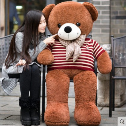 Dress Teddy Bear SOFTTOYS/PLUSHTOYS/KIDSTOYS/DOLL 80CM 毛衣泰迪熊娃娃玩具公仔80厘米 Dress Teddy Bear SOFTTOYS/PLUSHTOYS/KIDSTOYS/DOLL 80CM 毛衣泰迪熊娃娃玩具公仔80厘米