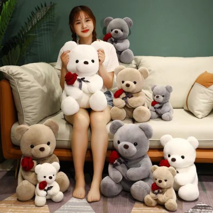 Valentine's Day Teddy 45CM 情人节送花泰迪熊 45厘米 Valentine's Day Teddy 45CM 情人节送花泰迪熊 45厘米