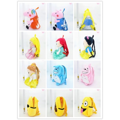 Disney/Marvel/Peppa Pig School Bag SoftToys/PlushToys/KidsToys 25-35cm 迪士尼/复仇者/小猪佩奇学校包包娃娃玩具公仔25厘米-35厘米 Disney/Marvel/Peppa Pig School Bag SoftToys/PlushToys/KidsToys 25-35cm 迪士尼/复仇者/小猪佩奇学校包包娃娃玩具公仔25厘米-35厘米