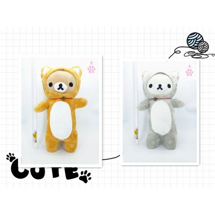 Dressing Rilakkuma SoftToys/PlushToys/KidsToys 25-35cm招财猫轻松熊娃娃玩具公仔25厘米-35厘米 Dressing Rilakkuma SoftToys/PlushToys/KidsToys 25-35cm招财猫轻松熊娃娃玩具公仔25厘米-35厘米
