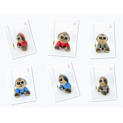 King Kong SoftToys/PlushToys/KidsToys 25-35cm 穿衣金刚娃娃玩具公仔25厘米-35厘米 King Kong SoftToys/PlushToys/KidsToys 25-35cm 穿衣金刚娃娃玩具公仔25厘米-35厘米
