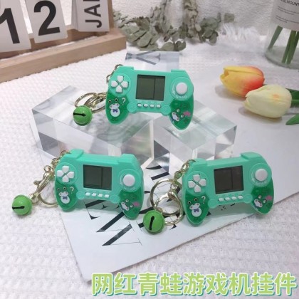 Tik Tok Frog Tetris Games Key Chain 网红蛙蛙方块游戏钥匙圈 Tik Tok Frog Tetris Games Key Chain 网红蛙蛙方块游戏钥匙圈