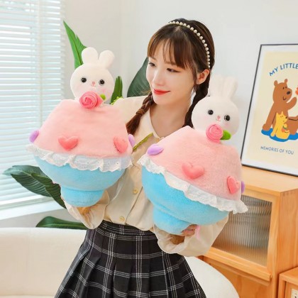 Flower Bouquet Bunny 30cm 花束邦尼兔 30厘米 Flower Bouquet Bunny 30cm 花束邦尼兔 30厘米