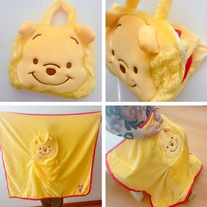 Winnie Pooh Soft Blanket 维尼噗噗熊绒被单 Winnie Pooh Soft Blanket 维尼噗噗熊绒被单