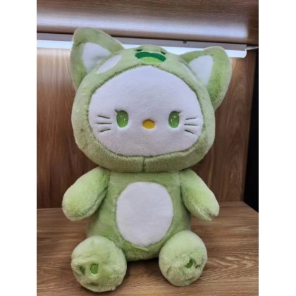 Green Dudu Cat Hello Kitty 40CM 绿嘟嘟凯蒂猫 40厘米 Green Dudu Cat Hello Kitty 40CM 绿嘟嘟凯蒂猫 40厘米
