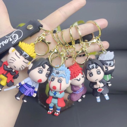 Shin Chan Naruto Key Chain 火影蜡笔小新钥匙圈 Shin Chan Naruto Key Chain 火影蜡笔小新钥匙圈