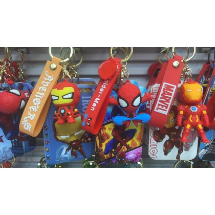 Marvel Hero Card Holder Key Chain 漫威英雄卡夹钥匙圈 Marvel Hero Card Holder Key Chain 漫威英雄卡夹钥匙圈