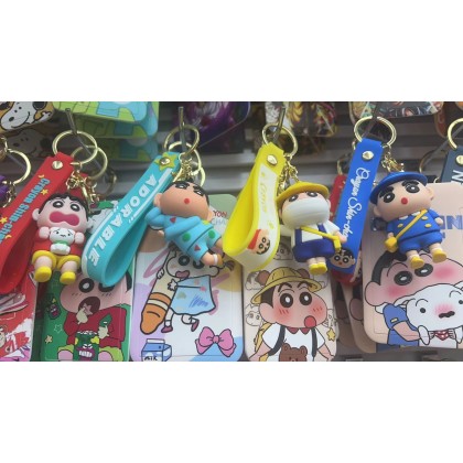 Crayon Shin Chan Card Holder Key Chain 蜡笔小新卡夹钥匙圈 Crayon Shin Chan Card Holder Key Chain 蜡笔小新卡夹钥匙圈