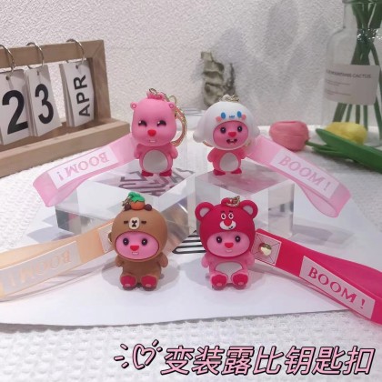 Cartoon Loopy Key Chain 卡通变身海狸露比钥匙圈 Cartoon Loopy Key Chain 卡通变身海狸露比钥匙圈