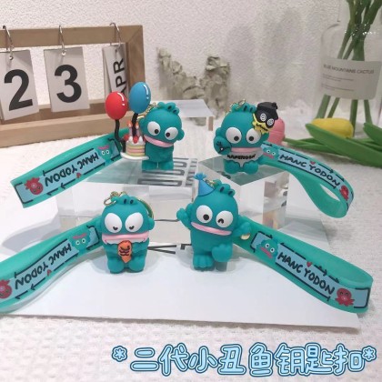 Funny Hangyodon Key Chain 搞笑水怪丑鱼钥匙圈 Funny Hangyodon Key Chain 搞笑水怪丑鱼钥匙圈