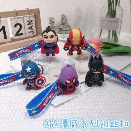 Baby Marvel Hereos Key Chain 漫威英雄萌娃钥匙圈 Baby Marvel Hereos Key Chain 漫威英雄萌娃钥匙圈