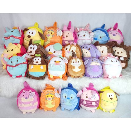 Disney Shoulder Bag SoftToys/PlushToys/KidsToys 25-35cm迪士尼背包娃娃玩具公仔25厘米-35厘米