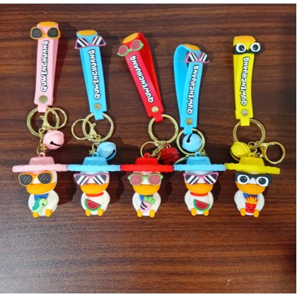 Foodie Duck Key Chain 美食家鸭鸭钥匙圈 Foodie Duck Key Chain 美食家鸭鸭钥匙圈
