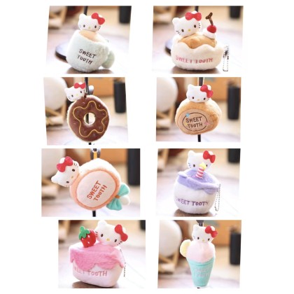 Dessert Hello Kitty 5CM-15CM 甜点凯蒂猫 5厘米-15厘米 Dessert Hello Kitty 5CM-15CM 甜点凯蒂猫 5厘米-15厘米