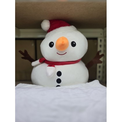 Santan Claus Snowman Pillow With Blanket   圣诞老人与雪人枕头被