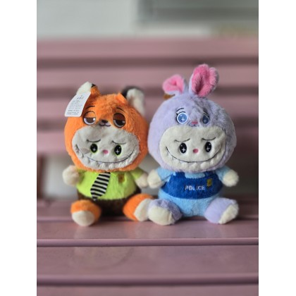 Zootopia Labubu 7INCH 21CM 动物世界拉布布 7寸 21厘米 Zootopia Labubu 7INCH 21CM 动物世界拉布布 7寸 21厘米