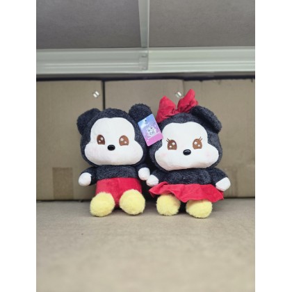 Cute Couple Mickey Minnie 7INCH 21CM   萌萌情侣米奇米妮 7寸 21厘米
