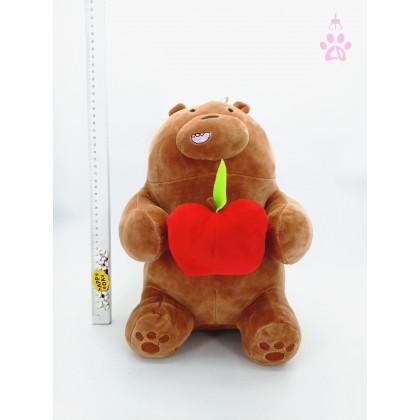 Fruit We Bare Bears SoftToys/PlushToys/KidsToys 25-35cm 抱水果三只熊/咱们裸熊太空棉娃娃玩具公仔25厘米-35厘米 Fruit We Bare Bears SoftToys/PlushToys/KidsToys 25-35cm 抱水果三只熊/咱们裸熊太空棉娃娃玩具公仔25厘米-35厘米