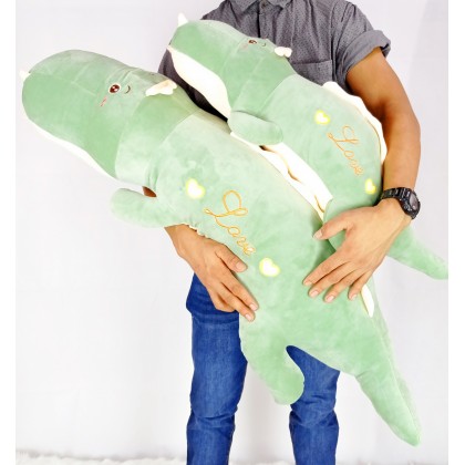 Crocodile(Stretch Cotton) Long Pillow SoftToys/PlushToys/KidsToys 100cm 鳄鱼太空棉娃娃玩具公仔100厘米 Patung Beruang Crocodile(Stretch Cotton) Long Pillow SoftToys/PlushToys/KidsToys 100cm 鳄鱼太空棉娃娃玩具公仔100厘米 Patung Beruang