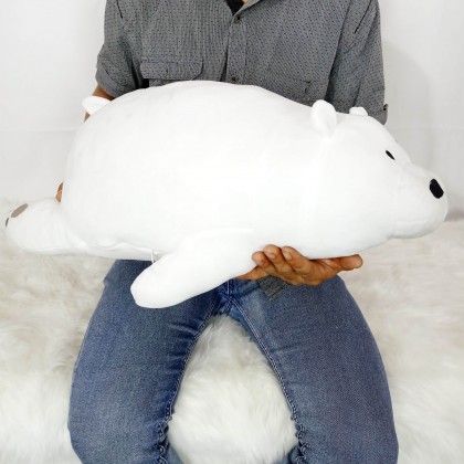 We bare bear (Stretch Cotton) SoftToys/PlushToys/KidsToys 50cm 咱们裸熊/趴三只熊太空棉娃娃玩具公仔50厘米 Patung Beruang We bare bear (Stretch Cotton) SoftToys/PlushToys/KidsToys 50cm 咱们裸熊/趴三只熊太空棉娃娃玩具公仔50厘米 Patung Beruang
