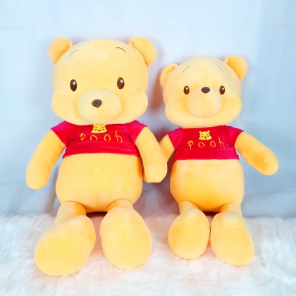 Winnie The Pooh （Stretch Cotton） SoftToys/PlushToys/KidsToys 80cm 维尼小熊太空棉娃娃玩具公仔80厘米 Patung Beruang​​​​​​​
