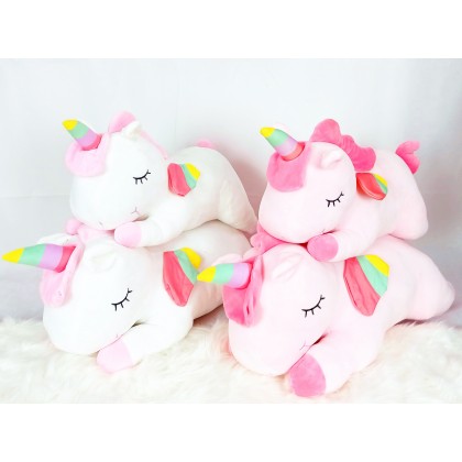 Unicorn(Stretch Cotton)SoftToys/PlushToys/KidsToys 50cm 趴姿太空棉独角马娃娃玩具公仔50厘米 Unicorn(Stretch Cotton)SoftToys/PlushToys/KidsToys 50cm 趴姿太空棉独角马娃娃玩具公仔50厘米
