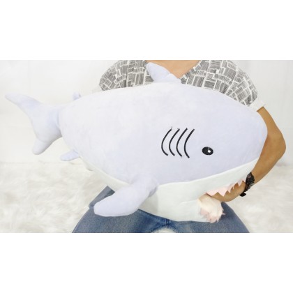 {M'SIA STOCK} Big Shark SoftToys/PlushToys/KidsToys 70cm 暖手鲨鱼娃娃玩具公仔70厘米 Patung Beruang {M'SIA STOCK} Big Shark SoftToys/PlushToys/KidsToys 70cm 暖手鲨鱼娃娃玩具公仔70厘米 Patung Beruang