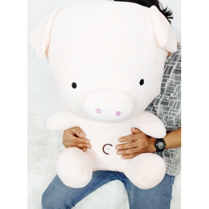 {M'SIA STOCK} Pig SoftToys/PlushToys/KidsToys 60cm 猪娃娃玩具公仔60厘米 Patung Beruang {M'SIA STOCK} Pig SoftToys/PlushToys/KidsToys 60cm 猪娃娃玩具公仔60厘米 Patung Beruang