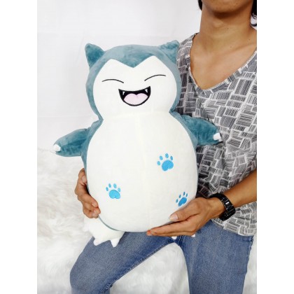 Footprint Snorlax SoftToys/PlushToys/KidsToys 50cm 微笑脚印卡比兽娃娃玩具公仔50厘米 Patung Beruang Footprint Snorlax SoftToys/PlushToys/KidsToys 50cm 微笑脚印卡比兽娃娃玩具公仔50厘米 Patung Beruang