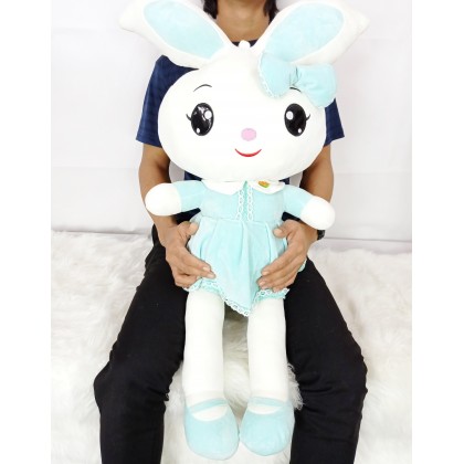 FLOWER SKIRT RABBIT SOFTTOYS/PLUSHTOYS/KIDSTOYS/DOLL 60CM 花裙兔子娃娃玩具公仔60厘米