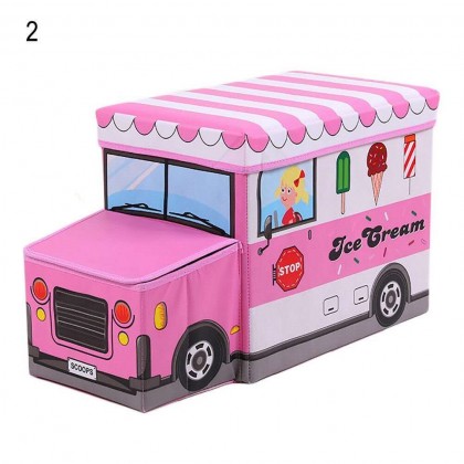 {M'SIA STOCK} Kids Vehicle Toy Storage Box Foldable Organizer Box Multipurpose Vehicle Stool Sofa Storage可折叠多功能卡通汽车收纳箱玩具 {M'SIA STOCK} Kids Vehicle Toy Storage Box Foldable Organizer Box Multipurpose Vehicle Stool Sofa Storage可折叠多功能卡通汽车收纳箱玩具