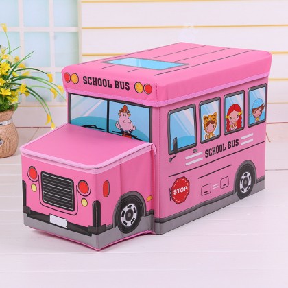 {M'SIA STOCK} Kids Vehicle Toy Storage Box Foldable Organizer Box Multipurpose Vehicle Stool Sofa Storage可折叠多功能卡通汽车收纳箱玩具 {M'SIA STOCK} Kids Vehicle Toy Storage Box Foldable Organizer Box Multipurpose Vehicle Stool Sofa Storage可折叠多功能卡通汽车收纳箱玩具