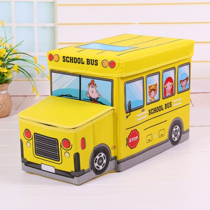 {M'SIA STOCK} Kids Vehicle Toy Storage Box Foldable Organizer Box Multipurpose Vehicle Stool Sofa Storage可折叠多功能卡通汽车收纳箱玩具 {M'SIA STOCK} Kids Vehicle Toy Storage Box Foldable Organizer Box Multipurpose Vehicle Stool Sofa Storage可折叠多功能卡通汽车收纳箱玩具