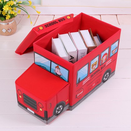 {M'SIA STOCK} Kids Vehicle Toy Storage Box Foldable Organizer Box Multipurpose Vehicle Stool Sofa Storage可折叠多功能卡通汽车收纳箱玩具 {M'SIA STOCK} Kids Vehicle Toy Storage Box Foldable Organizer Box Multipurpose Vehicle Stool Sofa Storage可折叠多功能卡通汽车收纳箱玩具