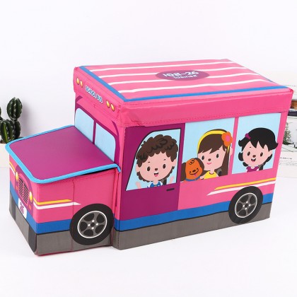 {M'SIA STOCK} Kids Vehicle Toy Storage Box Foldable Organizer Box Multipurpose Vehicle Stool Sofa Storage可折叠多功能卡通汽车收纳箱玩具 {M'SIA STOCK} Kids Vehicle Toy Storage Box Foldable Organizer Box Multipurpose Vehicle Stool Sofa Storage可折叠多功能卡通汽车收纳箱玩具